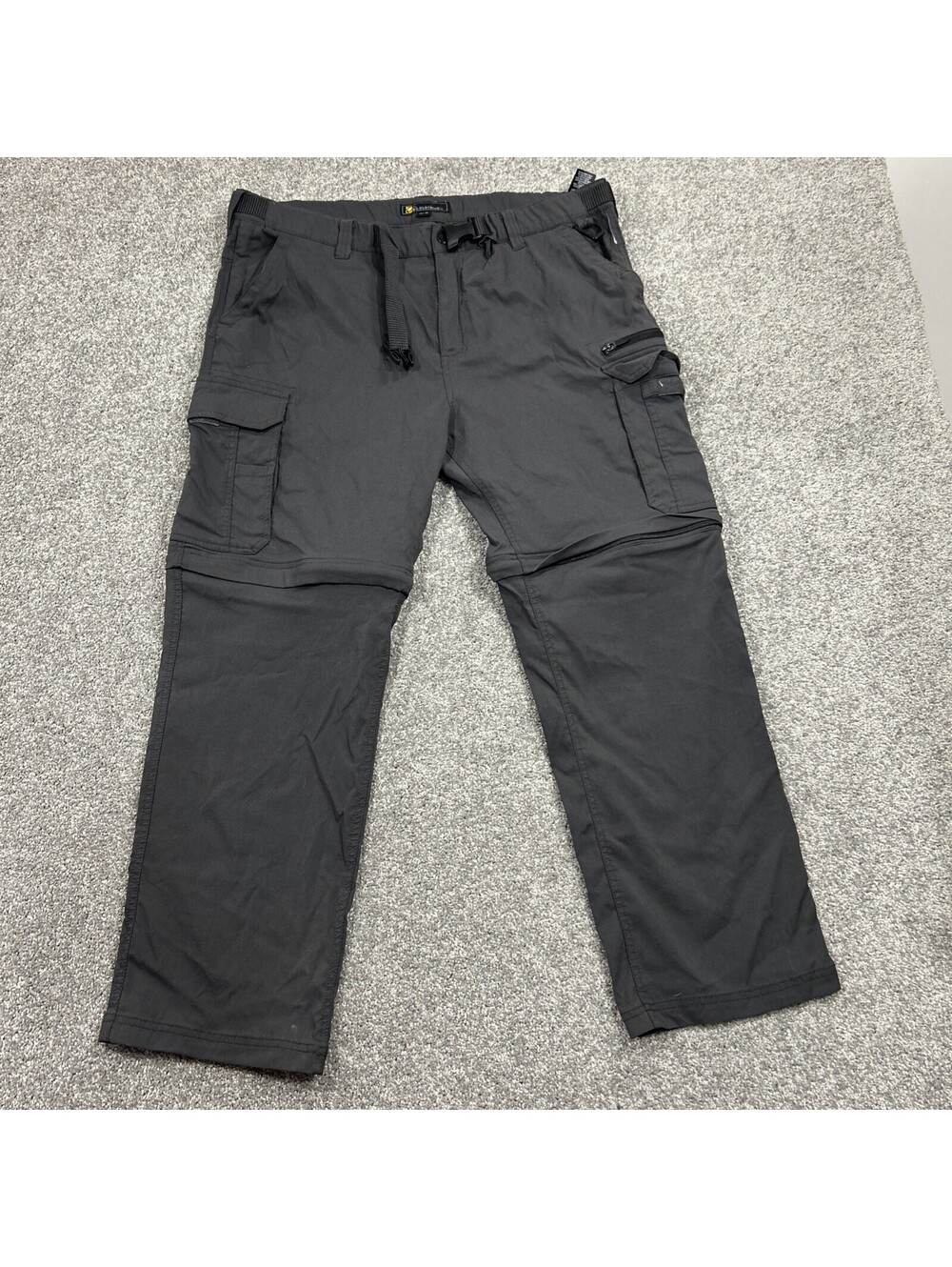 BC Clothing Co Men’s Convertible Cargo Pants Shorts 38x30
